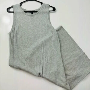 Forever 21 Gray Knit‎ Midi Sleeveless Dress Size XL